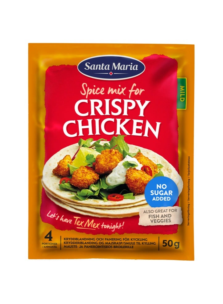 Santa Maria Crispy Chicken Spice Mix Mild