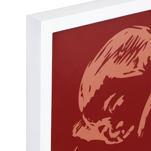 Ambiance Framing Ambiance Gallery Wood 1.5" Deep Picture Frames - 5x7" White Wood Frame, Shatter-Resistant Acrylic Glazing & MDF Backing, Horizontal or Vertical Wall Display - Image 2