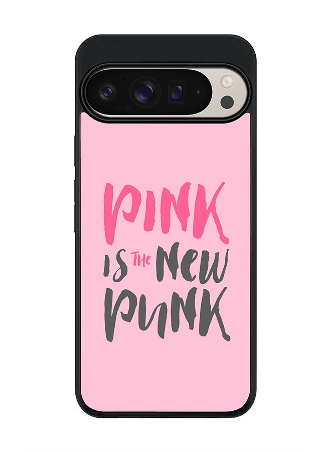 Stylizedd For Google Pixel 9 Pro XL Case,Slim fit Camera Protection, Shockproof Thin Phone cover - Pink is the new punk  - Image 1