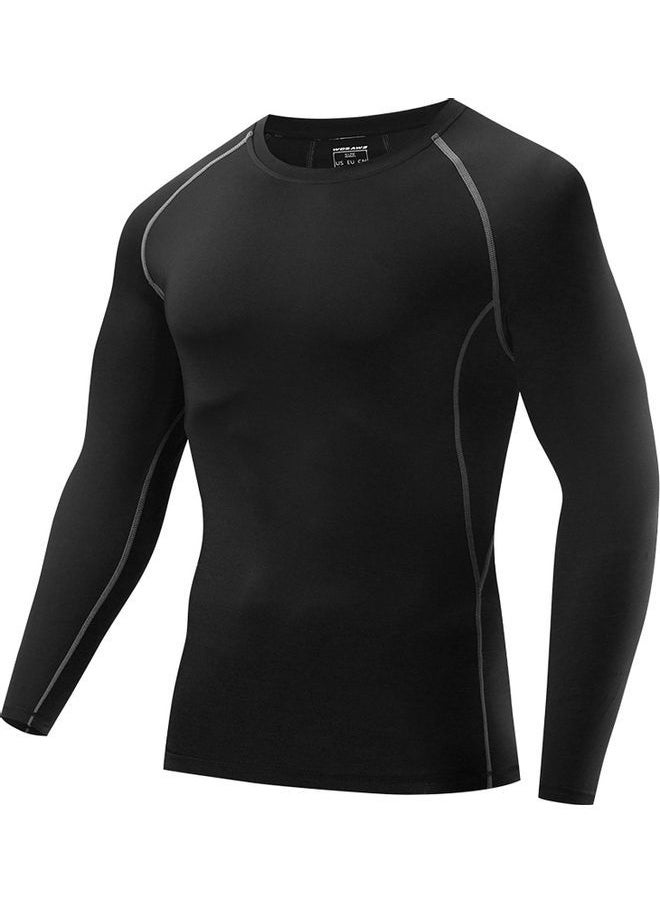 NIBEMINENT Active Sports Base Layer Full Sleeves T-Shirt  - Image 1