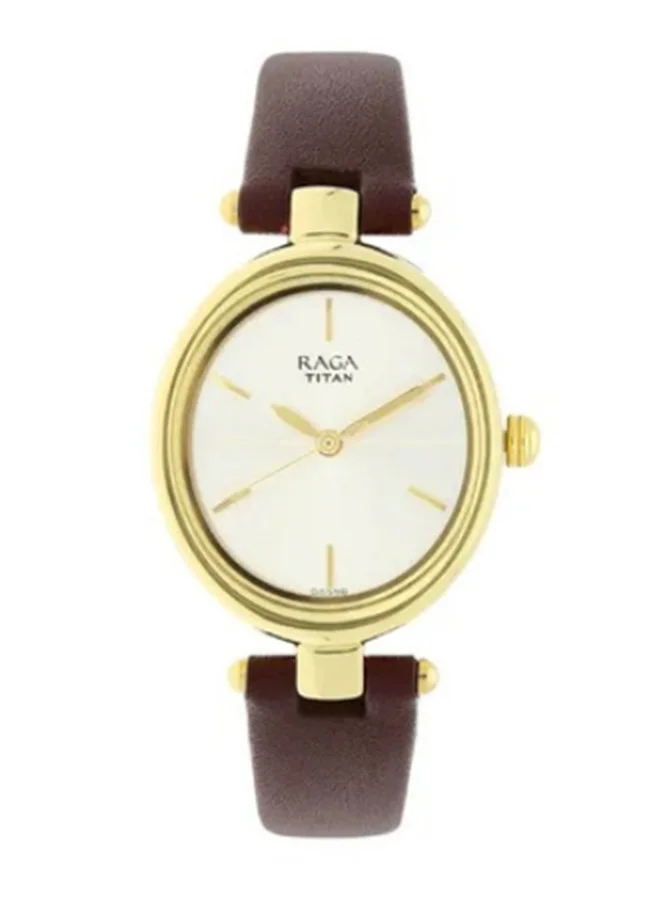 تيتان Titan Raga Viva Champange Dial Analog Watch for Women