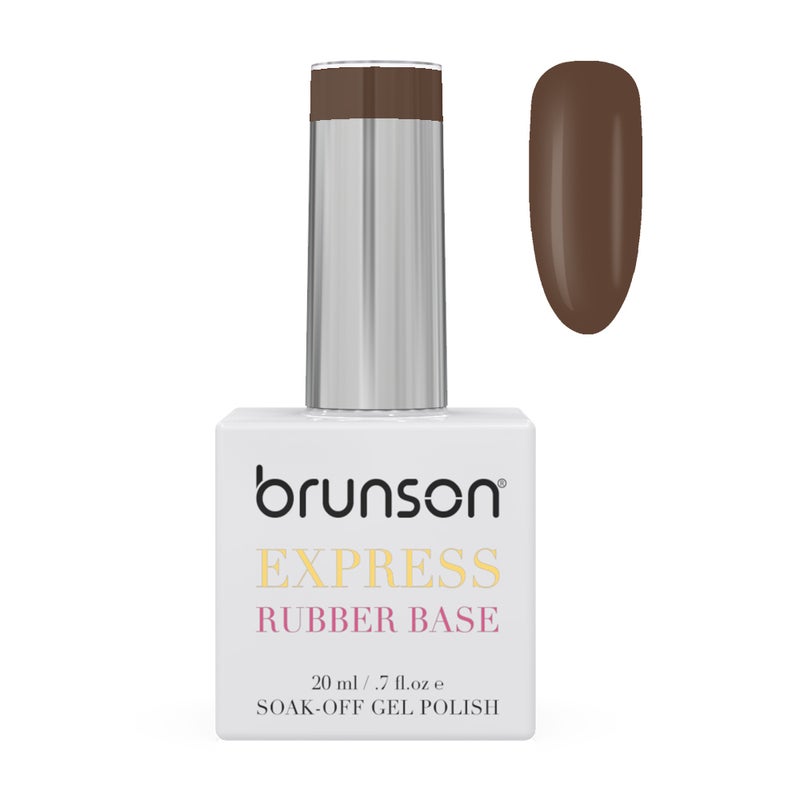 brunson TPO free Rubber Base Gel polish 20ml Soak Off Base Coat for Nail Strengthening Long Lasting Gel Polish Base for Chip Free Shine Brittle Nails UV Rubber base Russian manicure Non Yellowing salon manicure - Image 1