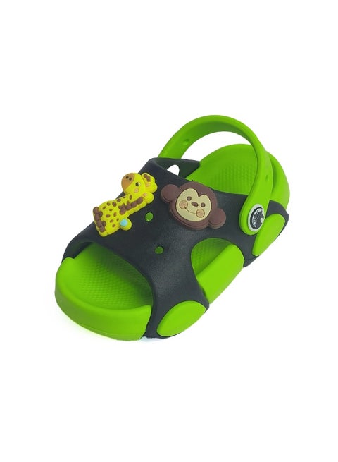 CKAVO Crocodile 4 Toys Slides Boys Girls Toddlers - Cloud Shower Slippers Cute Cartoon Open Toe Sandals.