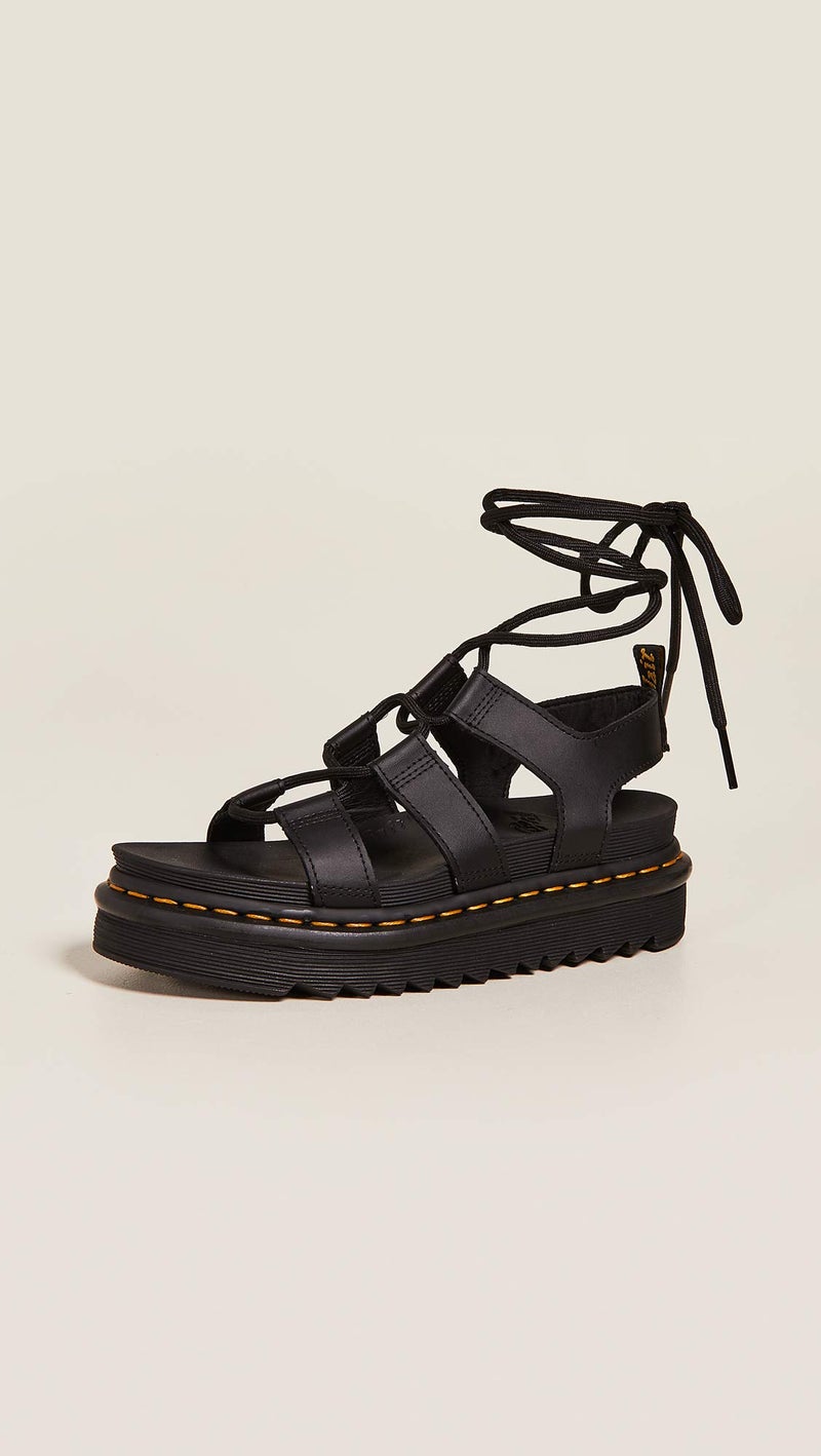 Dr Martens صندل د. مارتنز للنساء DM24641001_38، أسود هيدرو، 7 - Image 2