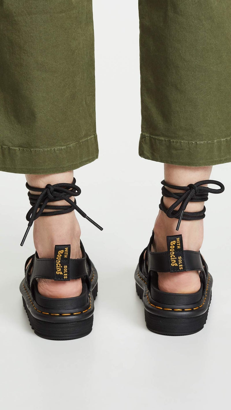 Dr Martens صندل د. مارتنز للنساء DM24641001_38، أسود هيدرو، 7 - Image 5