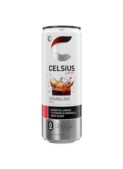 Celsius ENERGY DRINK - COLA - 355ML  - Image 1