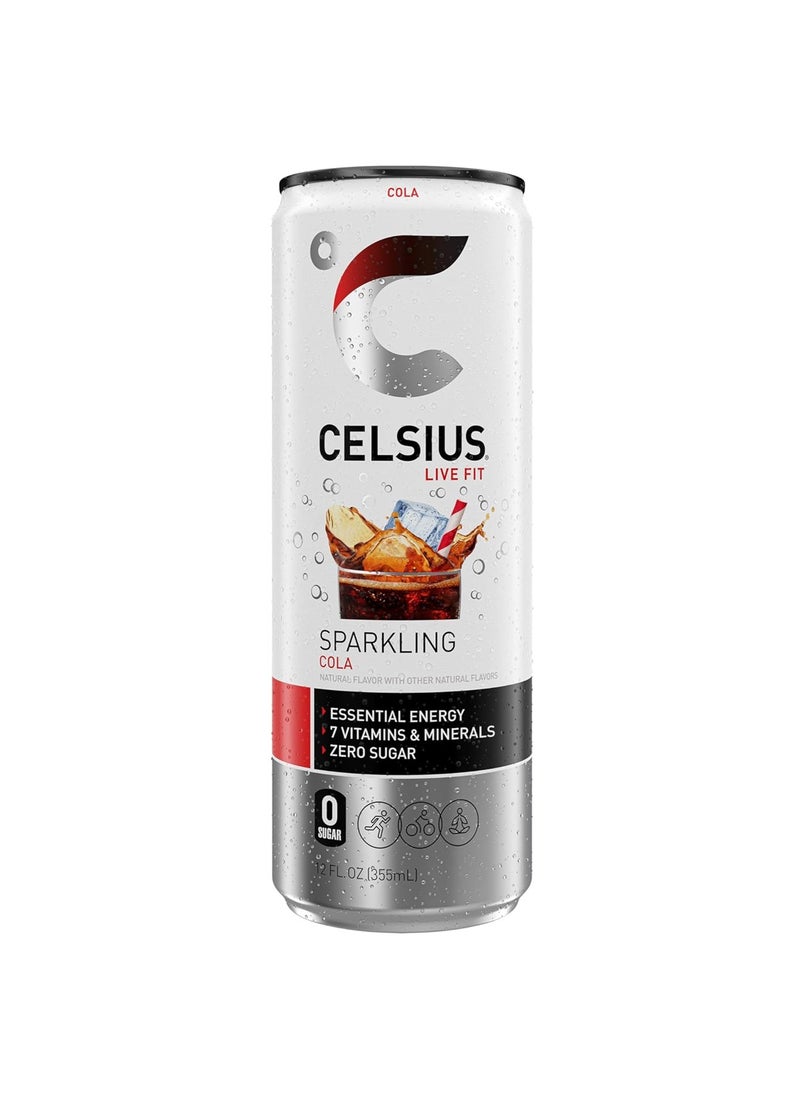 Celsius ENERGY DRINK - COLA - 355ML  - Image 1