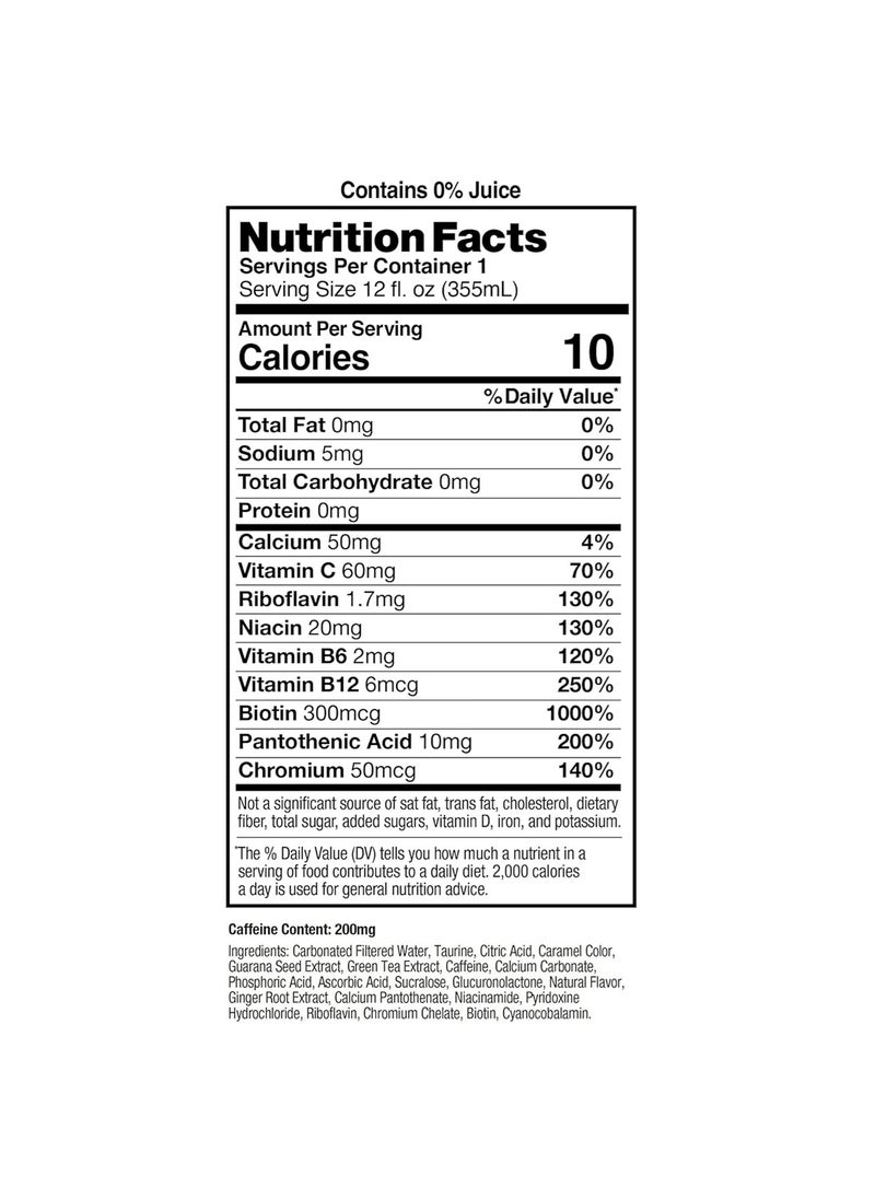 Celsius ENERGY DRINK - COLA - 355ML  - Image 4
