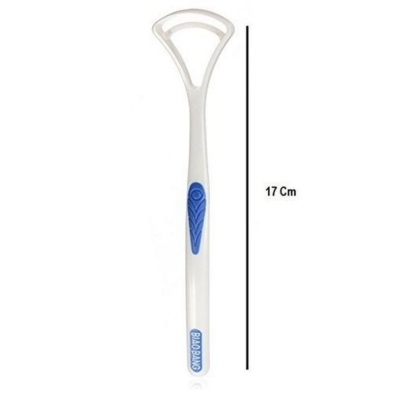 Orbica Tongue Cleaner (2-Piece) -Plastic, Gentle Bacteria Inhibiting Scraper, Easy To Use Antimicrobial Sweeper, Colours May Vary, Maintain A Healthy Mouth Today - Image 4