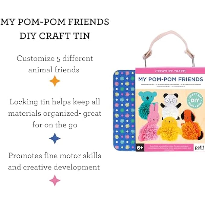 Petit CREATURE CRAFTS: MY POM-POM FRIENDS - Image 2
