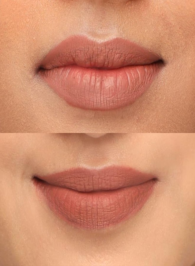 House Of Makeup Matte Liquid Lipstick MINIS with Hyaluronic Acid & Vitamin E | Long Lasting, Smudgeproof | Non-cakey, Non-drying | 2 ml | Caramel Dip - Image 2