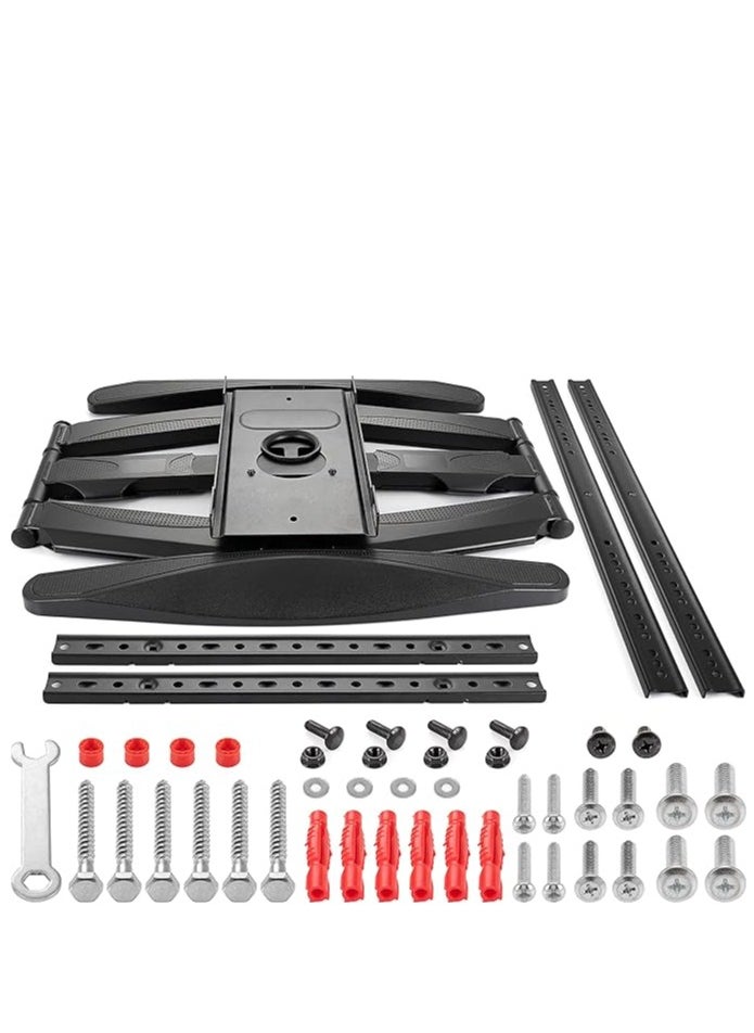 Generic - Extra Strong Swivel TV Wall Mount 40″-75″ for Flat and Curved Screens up to 45.5 kg (VESA Max. 600x400) Tiltable Rotating Monitor Mount - Image 1