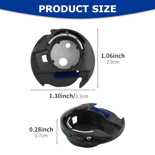 QWLWBU Bobbin Case for Brother and Babylocks Sewing Machines (XC3152221),Sewing Machine Parts,CE1100PRW, CS6000I, CE2000, CE5000, CE6000, CS5000, 900D, BC1000, PE770, SE400, SQ9185, Plus More - Image 2