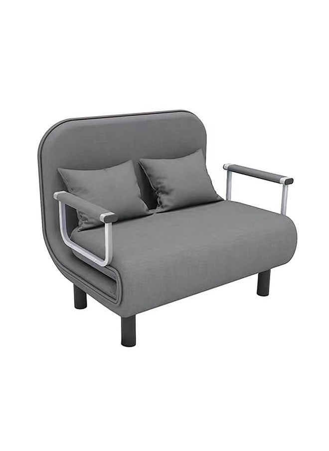 2-Seater Convertible Sofa Bed (Grey) - pzsku/ZAA32737F1EF7BEFE7D17Z/45/_/1722429714/ea720374-b9ee-4b17-beec-62ade445f34e