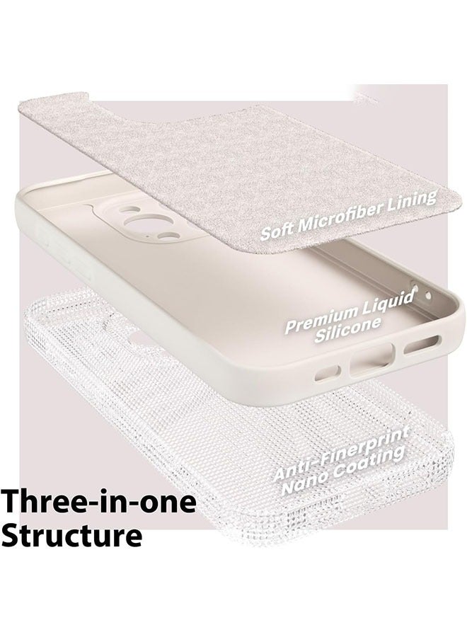for iPhone 15 Pro Liquid Silicone Case, Upgraded Enhanced Camera Protection, Shockproof  with Microfiber Lining - Image 3