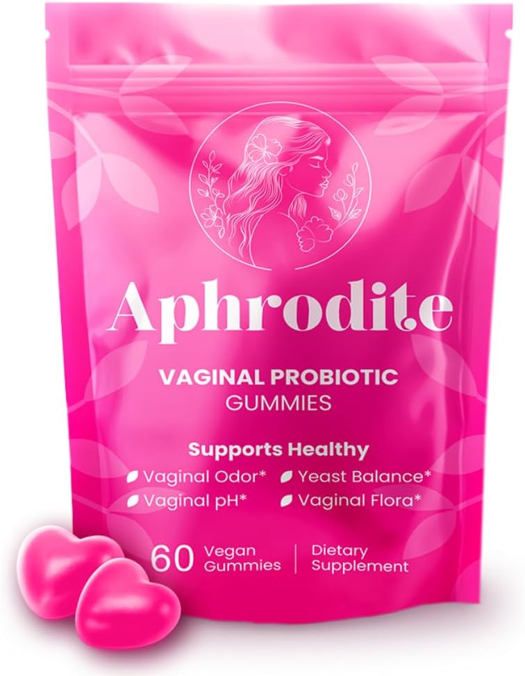 Aphrodite أقراص بروبيوتيك للنساء من أفرديت  نباتية  خالية من الغلوتين مع التوت البري  الأناناس  لحاء الدردار الزلق  الكلوروفيل  XOS بروبيوتيك  60 قرصًا - Image 1