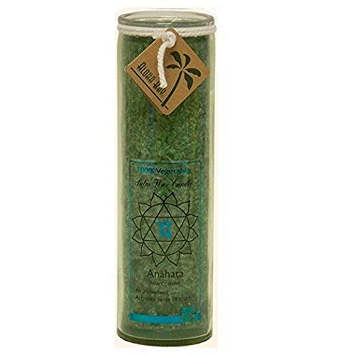 Aloha Bay Unscented Chakra Jar Healing Candle, Anahata - Image 1