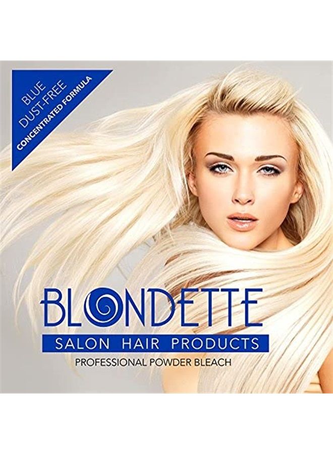 Blondette مبيض بودرة، مبيض بودرة بلون بلونيت صالون محترف خالي من الغبار الأزرق (460) - Image 2