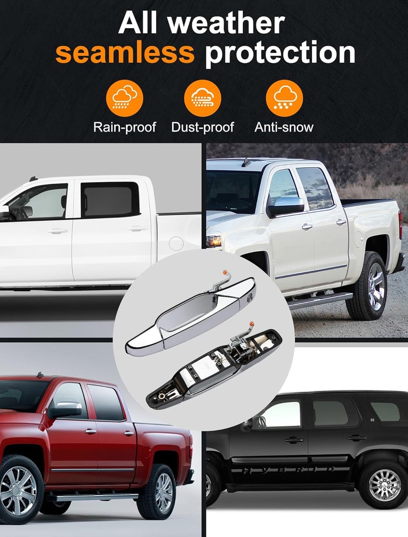 Avsty Chrome Door Handle Latch for Chevy and GMC Vehicles - Image 4