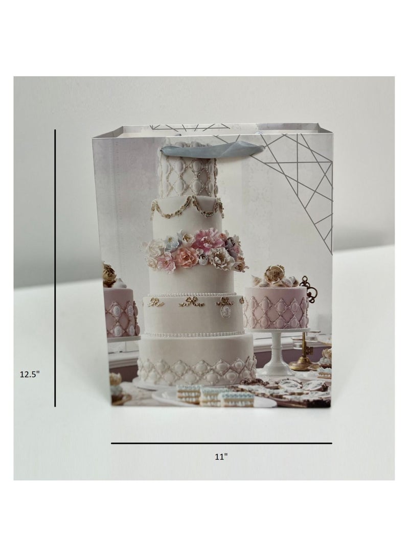 Boxwoods 4 Piece Gift Bags for Wedding And Bridal Shower Party - Image 3
