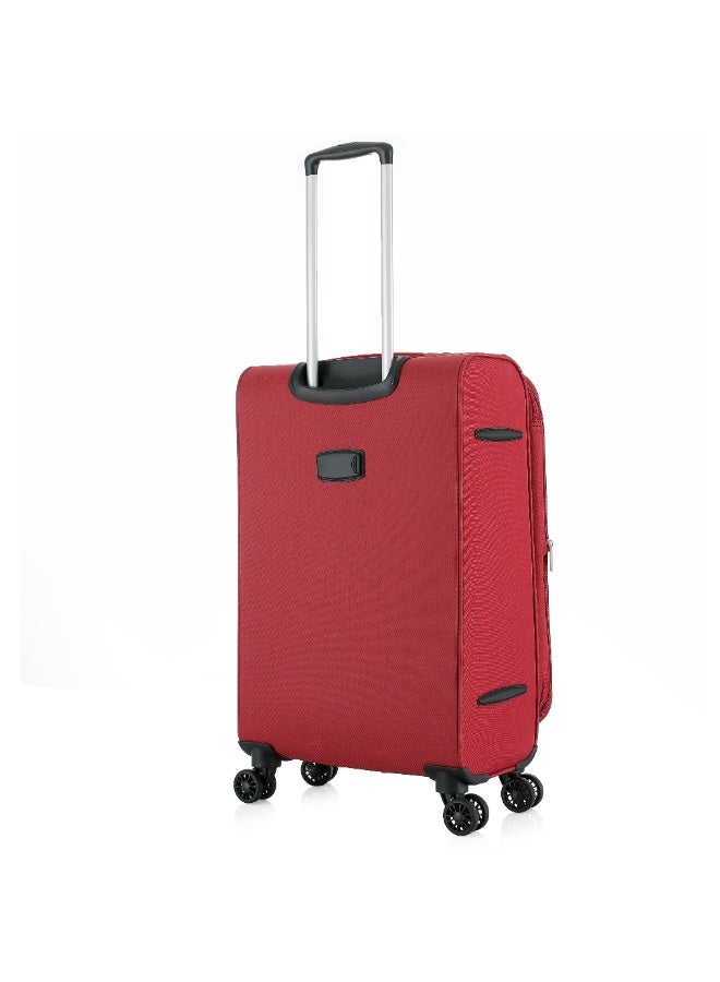 اتش تي طقم حقائب سفر من 3 قطع من H.T | حقائب سفر ذات غلاف ناعم | طقم حقائب سفر خفيفة الوزن قابلة للتوسيع بعجلات (82 لترًا، حقيبة سفر خفيفة الوزن) (كبيرة الحجم 28 بوصة) - Image 3