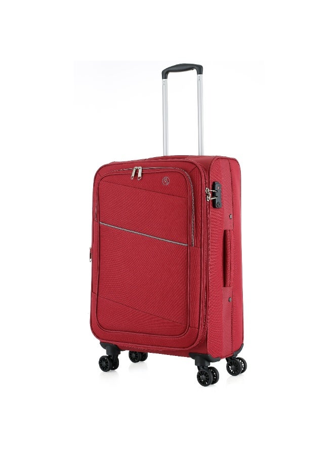 اتش تي طقم حقائب سفر من 3 قطع من H.T | حقائب سفر ذات غلاف ناعم | طقم حقائب سفر خفيفة الوزن قابلة للتوسيع بعجلات (82 لترًا، حقيبة سفر خفيفة الوزن) (كبيرة الحجم 28 بوصة) - Image 2