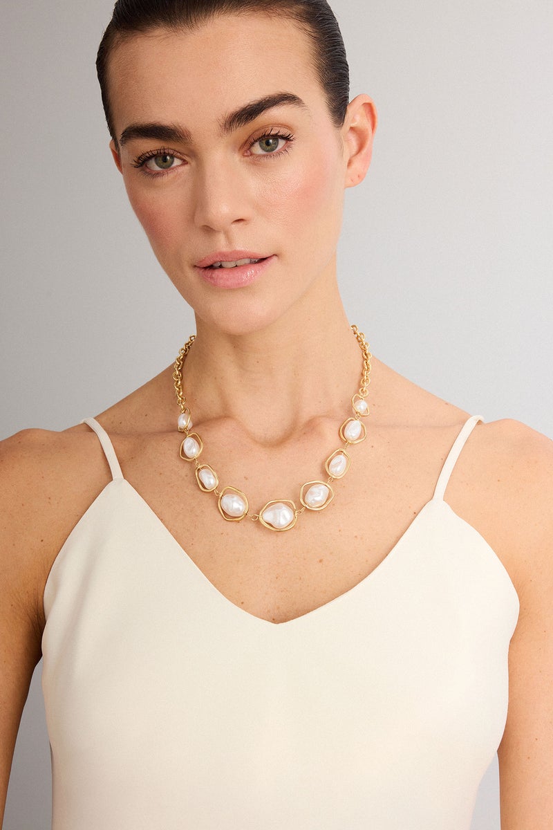 DeFacto Gold Woman Woman Necklace Casual - Image 1