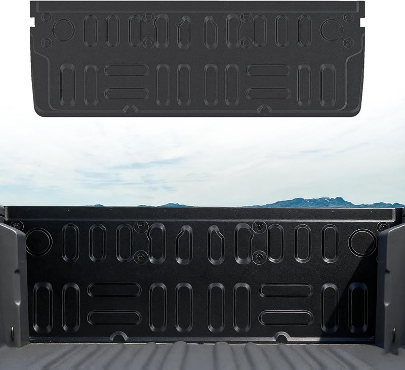 WAYIDSS حصيرة الباب الخلفي المتوافقة مع فورد سوبر ديوتي F250 F350 F450 2017-2025 2026، غطاء باب خلفي للشاحنة لجميع الأحوال الجوية، إكسسوار غطاء باب خلفي TPE متين - Image 1