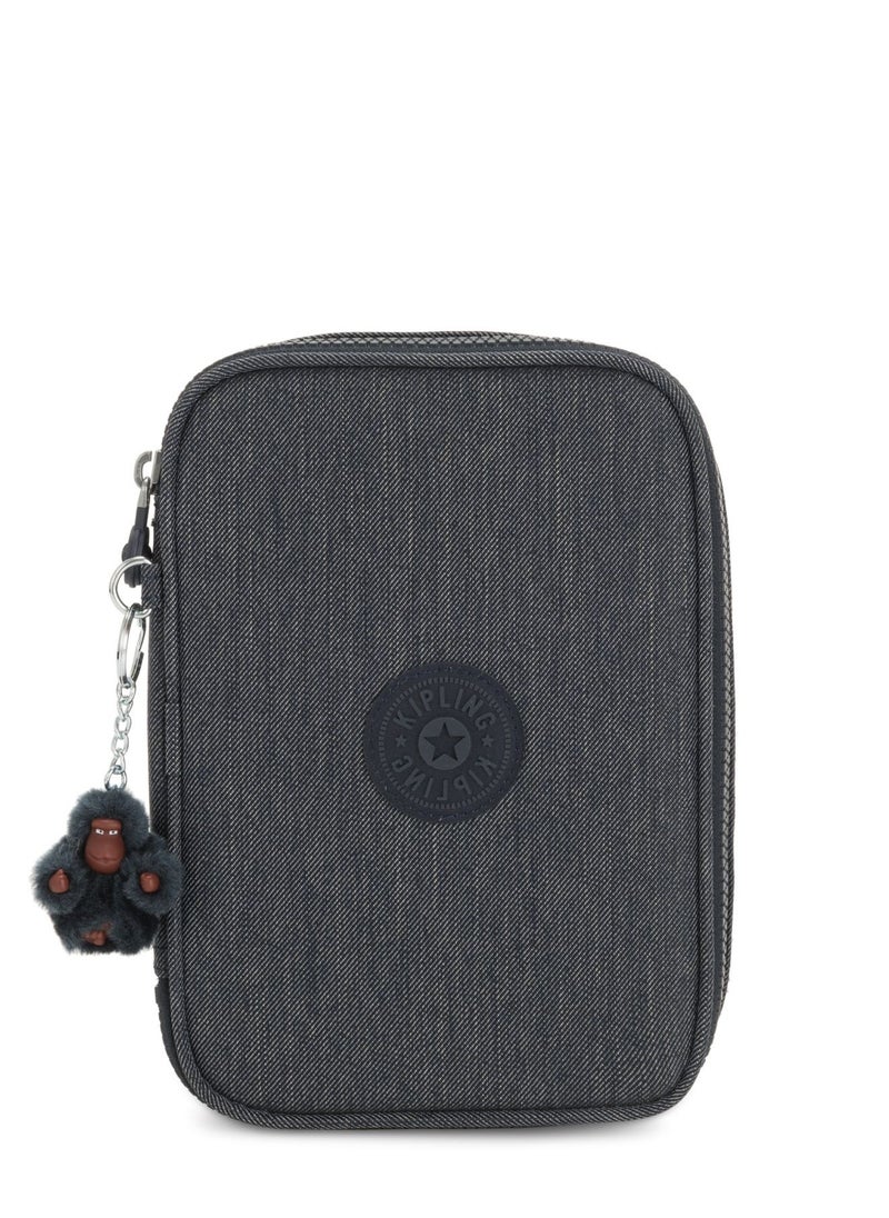 kipling Kipling 100 pens kids school pencil case Marine Navy  - Image 1