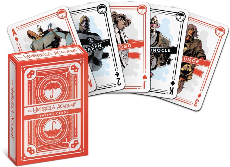 Dark Horse Deluxe The Umbrella Academy Playing Cards Multicolor - Image 2