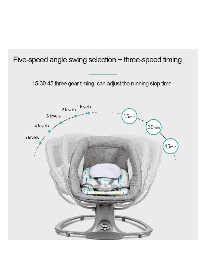 Mastela - Mastela 3-in-1 Baby Swing for Infants Speed Rocking Chair,Using The APP to Control The Baby Swing - Image 1
