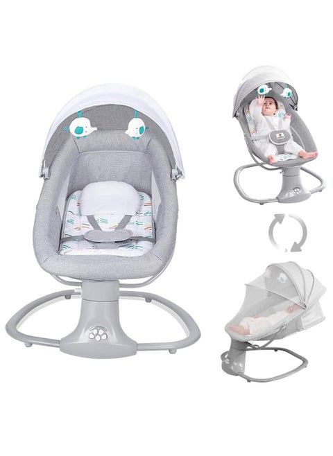 Mastela 3-in-1 Baby Swing for Infants Speed Rocking Chair,Using The APP to Control The Baby Swing