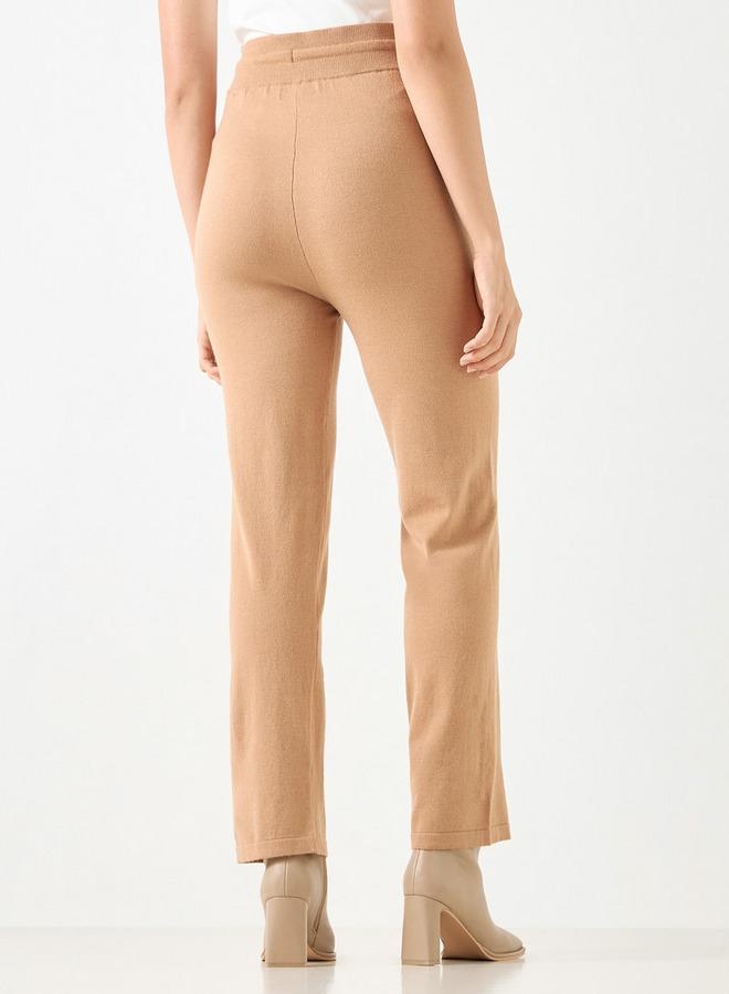 ايكونيك بنطلون ليقنز سادة برباط إغلاق من أيكونيك - Image 3