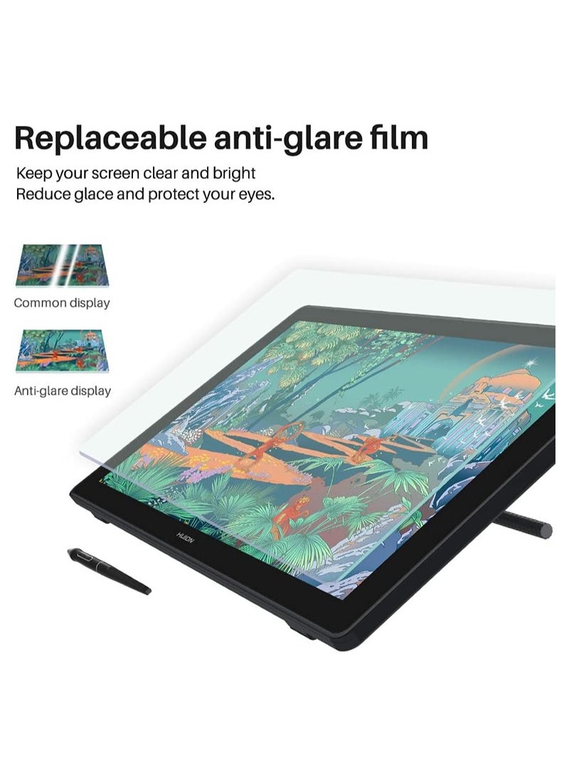 HUION Kamvas 24 2.5K QHD Pen Display – 23.8" Drawing Tablet Monitor with Battery-Free Stylus, 120% sRGB, Adjustable Stand & Glove Included - Image 5