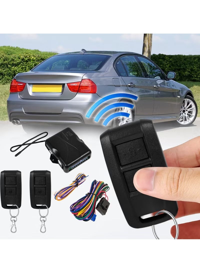 3 اكس ار نظام دخول السيارة بدون مفتاح 3XR، قفل/فتح عن بعد، فتح صندوق السيارة، مادة ABS متينة، قفل مركزي ومجموعة أسلاك 7261 سلسلة مفاتيح مقاومة للماء، سهلة التركيب، متوافقة مع جميع المركبات - Image 5