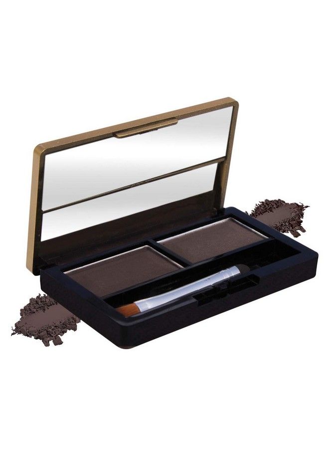 Fashion Colour Dual Eyebrow Powder Cake Shade (Brown)  - Image 2