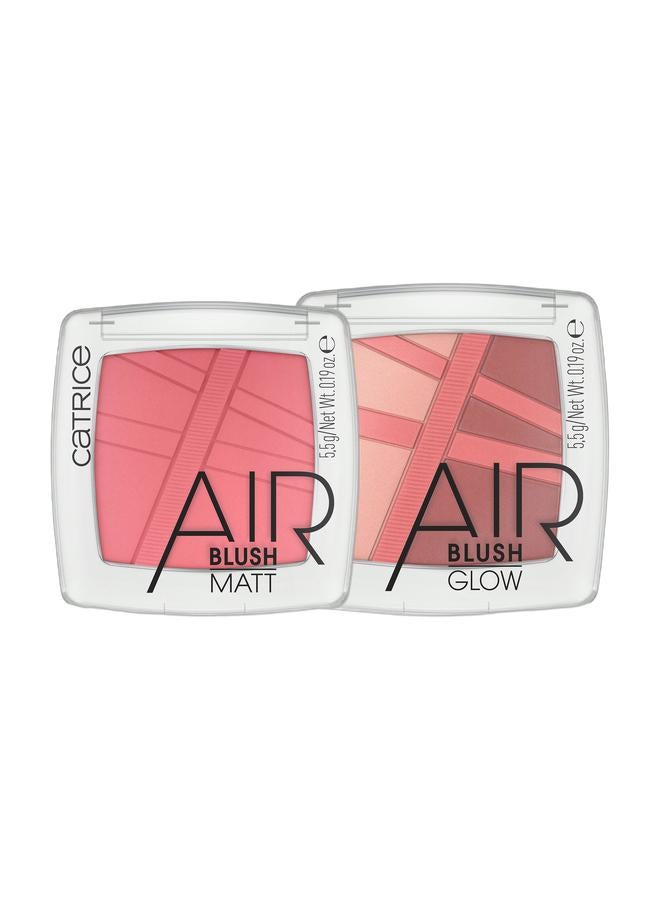 Catrice Airblush Glow & Matte Duo – All-Day Radiant & Matte Blush Set of 2 - Image 1