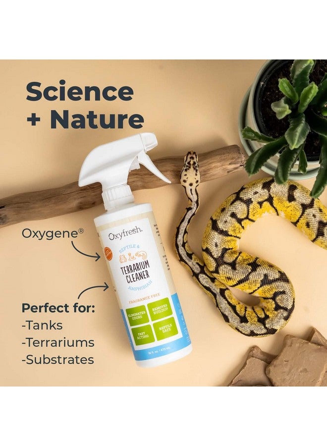 Oxyfresh Premium Terrarium Cleaner - Professional Amphibian and Reptile Terrarium Smell Eliminator - Safe & Quickly Removes Waste & Odors - Streak Free Glass - Bleach Free - Image 4