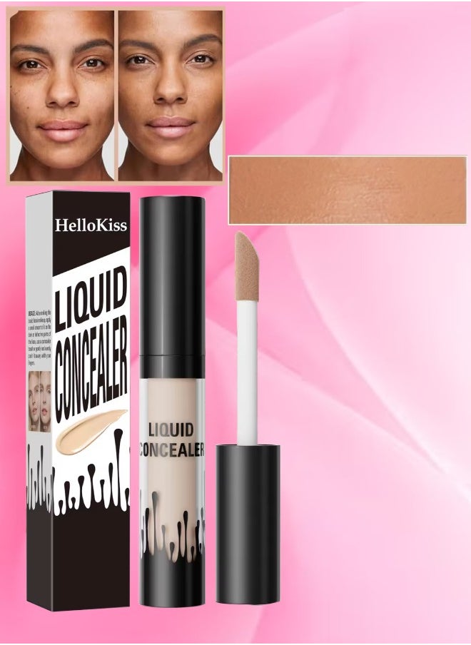 HelloKiss Liquid Concealer Full Coverage Shaping Concealer Anti Eye Wrinkle Advanced Concealer for Face Blemishes Conceal Dark Circle Cover Acne Scars Pimples and Enlarged Pores Cream Contour 04  - Image 1