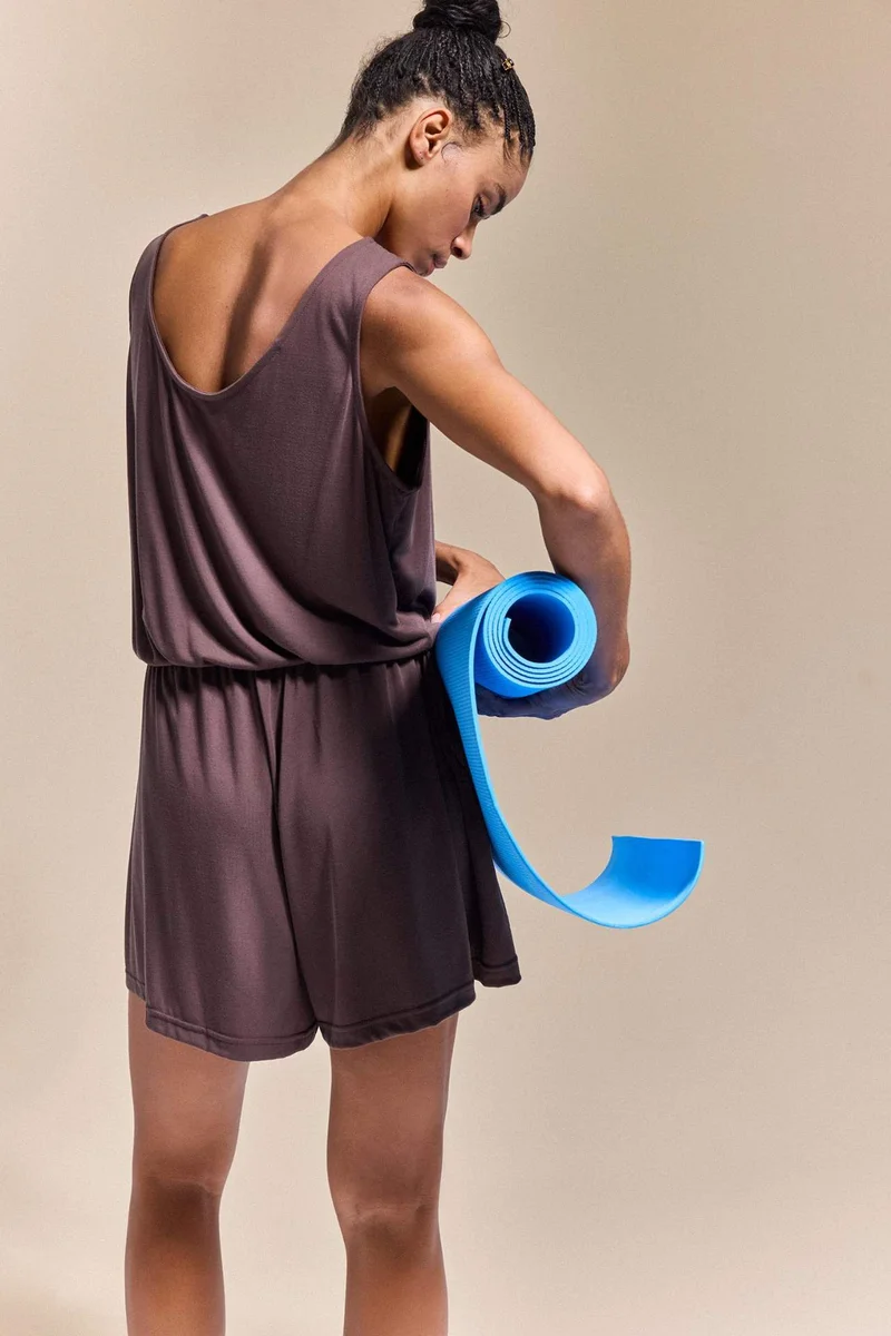 Defacto  Crew Neck Jumpsuit for Women | Best Price UAE