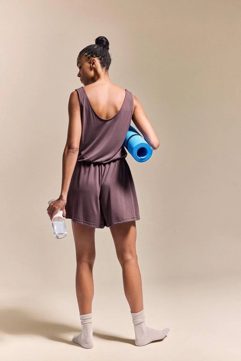 Defacto  Crew Neck Jumpsuit for Women | Best Price UAE