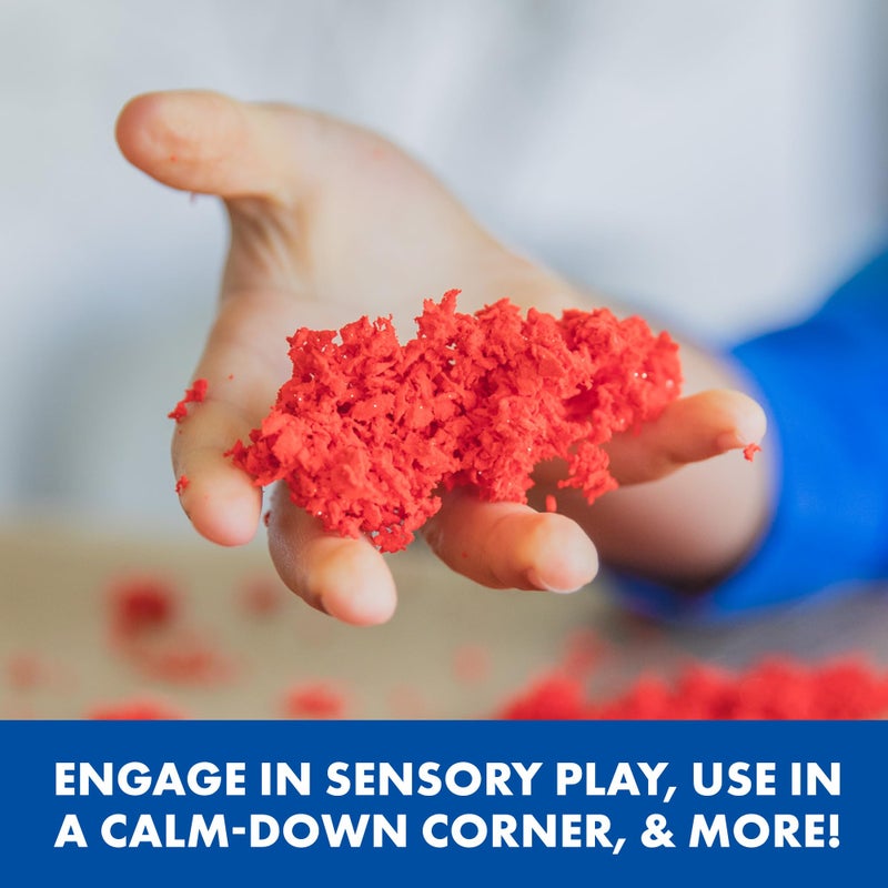 Educational Insights Playfoam Pluffle for Sensory Bins 2-Pack Red & Blue, Ages 3+ - Image 4