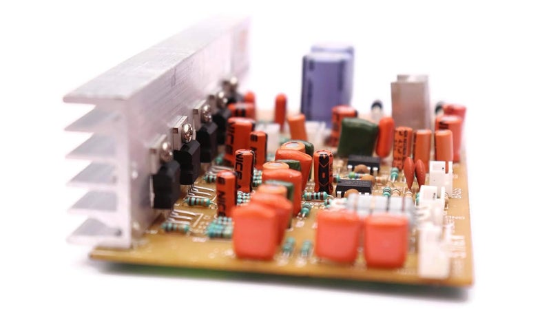 Electronicspices لوحة مكبر صوت مسرح منزلي ستيريو 5.1-6.1 مع مجموعة مضخم صوت 150 واط مع موصل ودعم تعزيز الجهير ومكونات إلكترونية (Tda 2030) - Image 5