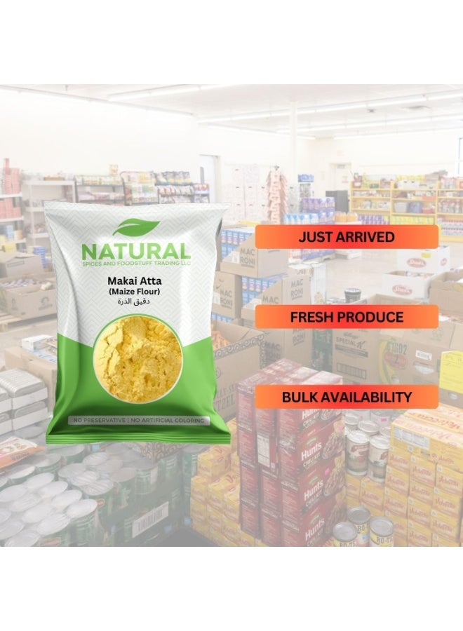 NATURAL SPICES AND FOODSTUFF Makai Atta  (Cornmeal Flour / Makkai) 950 kg - Image 3