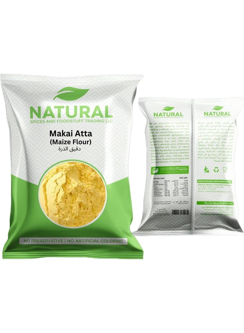 NATURAL SPICES AND FOODSTUFF Makai Atta  (Cornmeal Flour / Makkai) 950 kg - Image 5