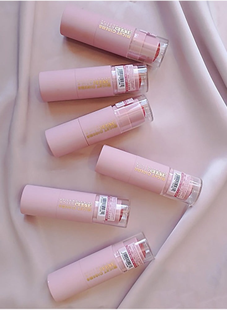 Blushstick with a brush for easy blending from Mate Cinema, color 104