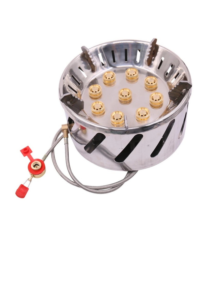 الغافة شولة الغافة الشبح ب 9 عيون فضي - Image 1