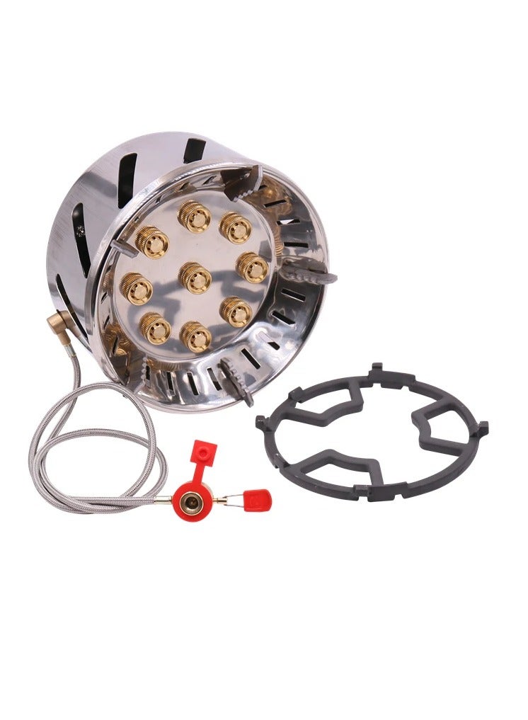 الغافة شولة الغافة الشبح ب 9 عيون فضي - Image 2