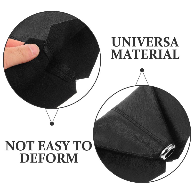 Shift Boot Manual Gear Shift Cover PU Gear Shift Sleeve Car Interior Accessory - Image 5