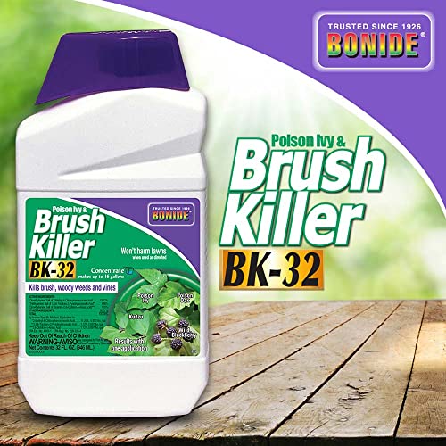 Bonide Poison Ivy & Brush Killer BK-32, 32 oz Concentrate, Completely Kills Roots without Harming Lawn and Grass - Image 5